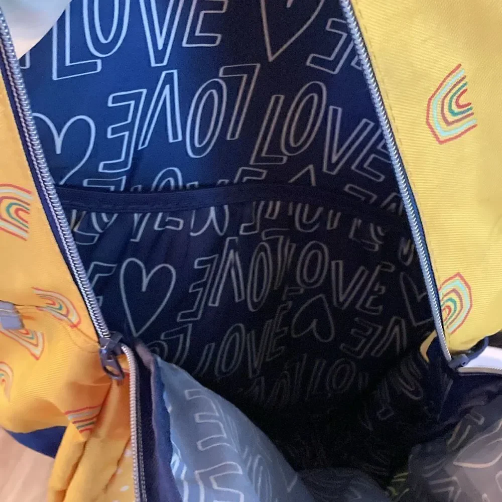 Yellow Rainbow Backpack